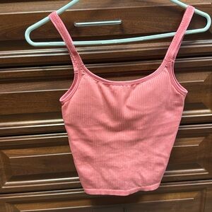 Lululemon Ebb to street scoop neck cropped tank top